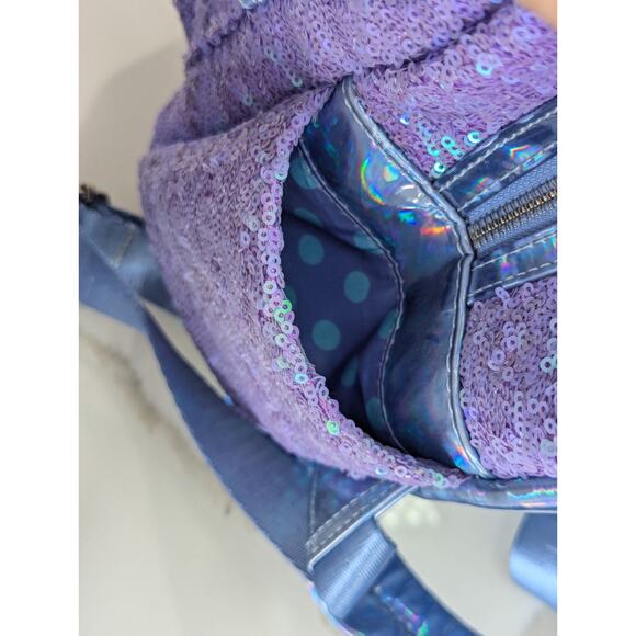 Loungefly Disney Exclusive Mini Backpack Sequin Celebration Excellent Condition - Picture 9 of 16